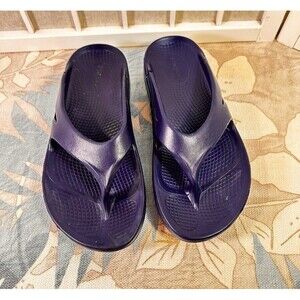 OOFOS Original Sandal Thong Flip Flop Recovery Sports Cushion Size 8
